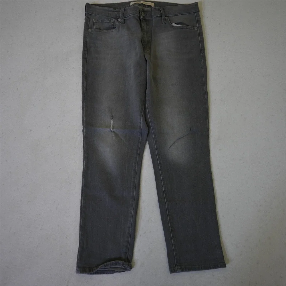Gap 30 Best Girlfriend Gray Stretch Denim Womens Jeans‎
